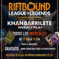 Juego semanal friendly Riftbound (17:00-19:50)