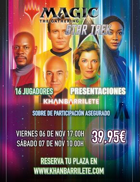 Presentación MTG Star Trek (Sábado 07/11/2026, 10:00 h.)