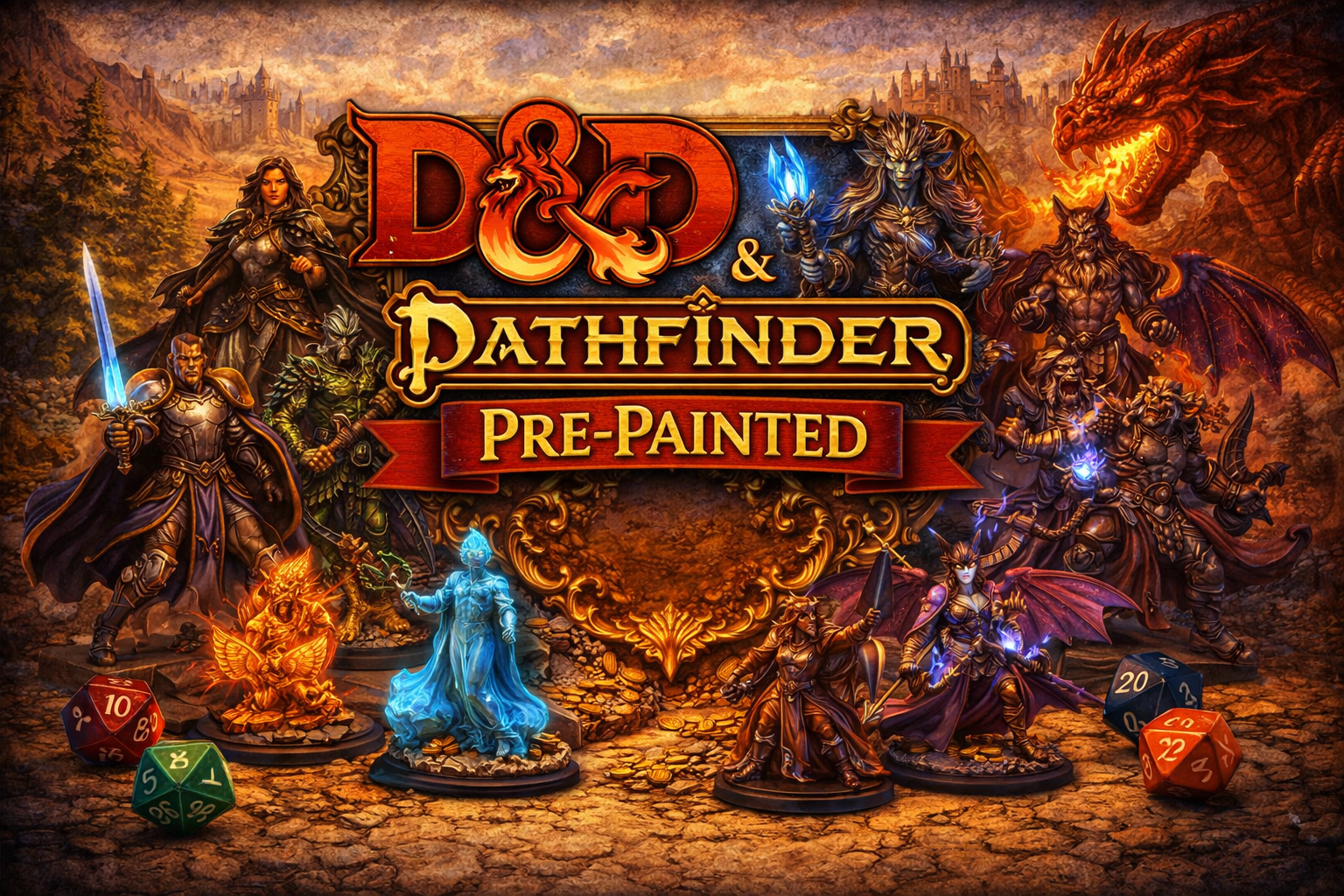 D&D/Pathfinder Pre-Painted