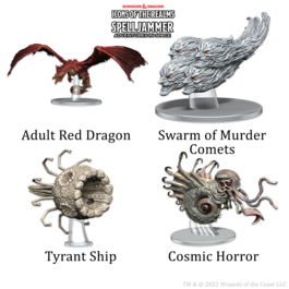 D&D ICONS OF THE REALMS: SHIP SCALE - THREATS FROM THE COSMOS D&D ICONS OF THE REALMS: SHIP SCALE - THREATS FROM THE COSMOS