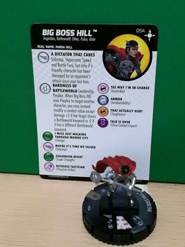 Heroclix Marvel Secret Wars Battleworld: 054 Big Boss Hill