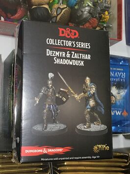D&D Dungeon of the Mad Mage - Dezmyr & Zalthar Shadowdusk Figures D&D Dungeon of the Mad Mage - Dezmyr & Zalthar Shadowdusk Figures