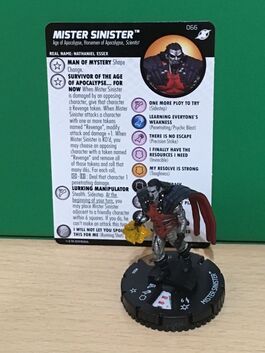Heroclix X-Men Xavier's School: 066 Mister Sinister