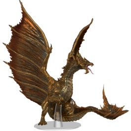D&D ICONS OF THE REALMS: ADULT BRASS DRAGON - EN D&D ICONS OF THE REALMS: ADULT BRASS DRAGON - EN