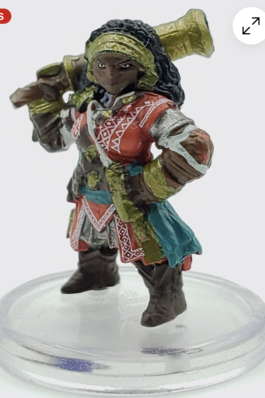 Nhalmika, Dwarf Gunslinger - Iconic Heroes XI Pathfinder Battles D&D Nhalmika, Dwarf Gunslinger - Iconic Heroes XI Pathfinder Battles D&D
