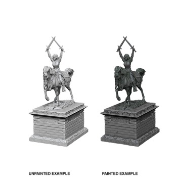 WizKids Deep Cuts Unpainted Miniatures - Heroic Statue