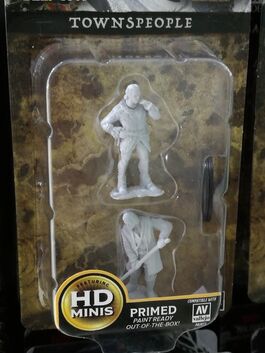 D&D / Dungeons / Pathfinder Unpainted Minis: Townspeople D&D / Dungeons / Pathfinder Unpainted Minis: Townspeople