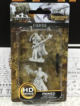 Pathfinder Battles Deep Cuts Unpainted Miniatures - Liches