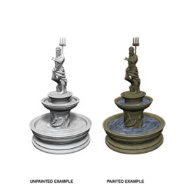 WizKids Deep Cuts Unpainted Miniatures - Fountain