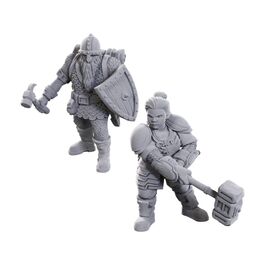 D&D Nolzur's Marvelous Miniatures Pack de 2 Miniaturas sin pintar 50th Anniversary Dwarves D&D Nolzur's Marvelous Miniatures Pack de 2 Miniaturas sin pintar 50th Anniversary Dwarves
