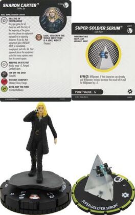 Sharon Carter w/ Super-Soldier Serum #031a/s001 Marvel Studios Disney Plus Heroclix
