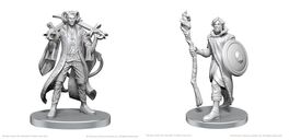 CRITICAL ROLE UNPAINTED MINIATURES: MOLLYMAUK TEALEAF & CADUCEUS CLAY CRITICAL ROLE UNPAINTED MINIATURES: MOLLYMAUK TEALEAF & CADUCEUS CLAY
