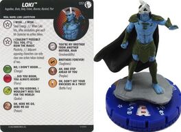 Loki #051 Marvel Studios Disney Plus Heroclix (1 pie despegado de la base)
