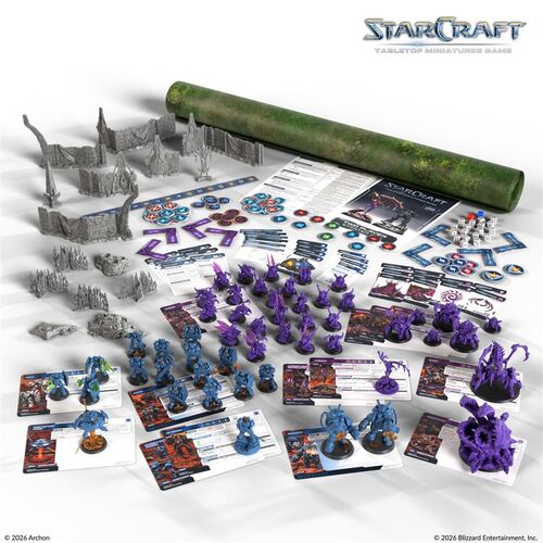 STARCRAFT® THE MINIATURES GAME - TWO PLAYER STARTER SET FOUNDERS EDITION - EN