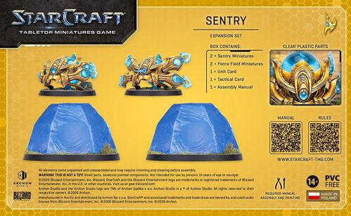 STARCRAFT® THE MINIATURES GAME - SENTRY - PROTOSS - EXPANSION SET - EN