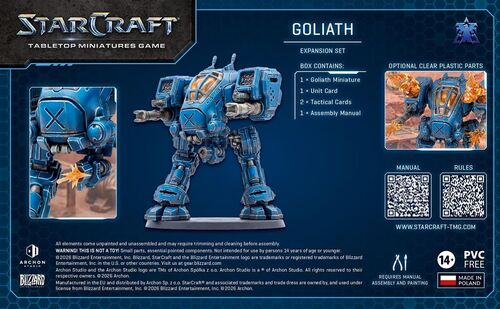 STARCRAFT® THE MINIATURES GAME - GOLIATH - TERRAN - EXPANSION SET - EN