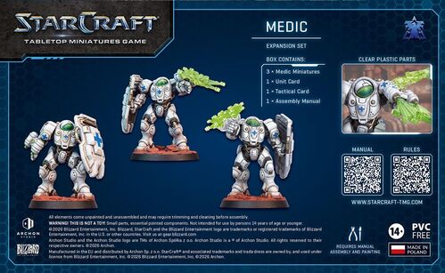 STARCRAFT® THE MINIATURES GAME - MEDIC - TERRAN - EXPANSION SET - EN