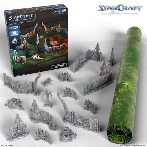 StarCraft® The Miniatures Game - Lost Temple - Terrain Expansion Set - EN