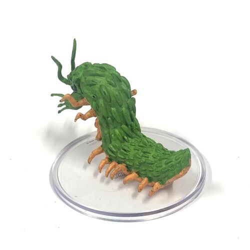 Monster Manual Collection 2 #28b Carrion Crawler (Bright Green/Yellow) (U)