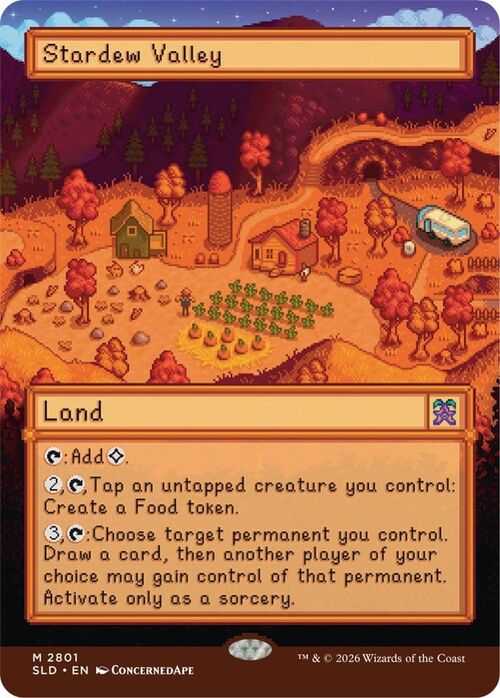 Magic the Gathering Secret Lair x Stardew Valley: Welcome to Stardew Valley *Edición Inglés*
