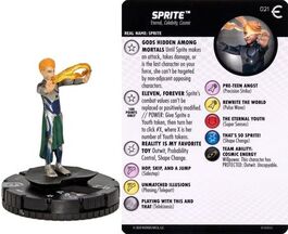 Sprite #021 Rare Eternals Movie Gravity Feed Marvel Heroclix