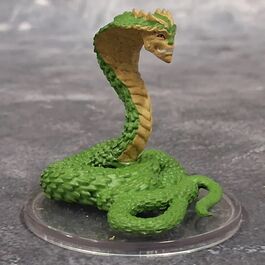 Adventures in Faerun #27a Guardian Naga (Green/Tan) (U)