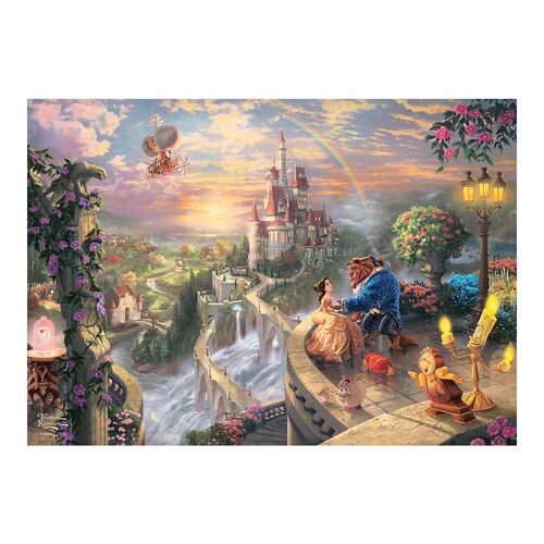 PUZZLE DISNEY BELLA Y BESTIA 500P