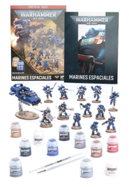 Warhammer 40,000: Guía de inicio con Marines Espaciales Warhammer 40,000: Guía de inicio con Marines Espaciales