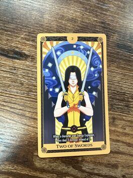 Two of Swords X of Swords Marvel Heroclix Tarot Card