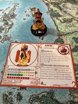 Figura Marvel Heroclix SUNFIRE - HG006 Hellfire Gala Premium Collection