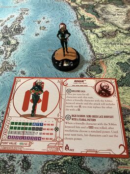 Figura Marvel Heroclix ROGUE - HG003 Hellfire Gala Premium Collection