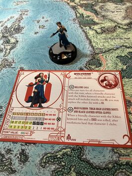 Figura Marvel Heroclix WOLVERINE - HG004 Hellfire Gala Premium Collection