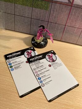 DC Heroclix Wonder Woman 80th Anniversary Box - 109a / 109b Star Sapphire