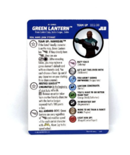DC HeroClix Justice League Unlimited: 002.08 Green Lantern Team Up Card DC HeroClix Justice League Unlimited: 002.08 Green Lantern Team Up Card