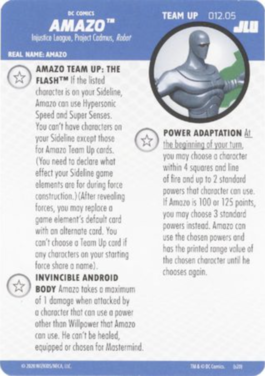 DC HeroClix Justice League Unlimited: Team Up 012.05 Amazo