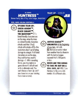 DC HeroClix Justice League Unlimited: Team Up 033.01 Huntress