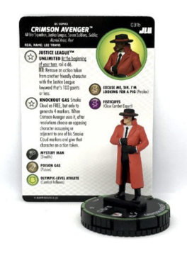 DC HeroClix Justice League Unlimited: 031b Crimson Avenger DC HeroClix Justice League Unlimited: 031b Crimson Avenger