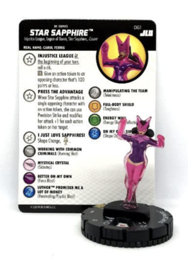 DC HeroClix Justice League Unlimited: 061 Star Sapphire
