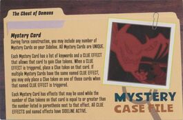 The Chest of Demons #mc005 Case Card DC Heroclix: Batman Team-Up