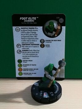 HC TMNT Teenage Mutant Ninja Turtles Unplugged: 019 Foot Elite (Hammer)