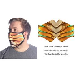 Wild Bangarang Face Mask - YELLOW DRAGON talla M Wild Bangarang Face Mask - YELLOW DRAGON talla M