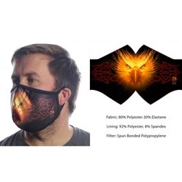 Wild Bangarang Face Mask - PHOENIX Anne Stokes Size M Wild Bangarang Face Mask - PHOENIX Anne Stokes Size M