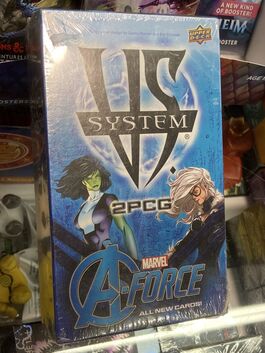 Vs System: Marvel Set Upper Deck 2PCG A-Force TCG Vs System: Marvel Set Upper Deck 2PCG A-Force TCG