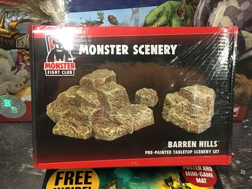 Monster Scenery / Escenografía MFF - Barren Hills