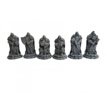 Ziterdes - Estatuas enaniles / Dwarf Statues 6er-Set