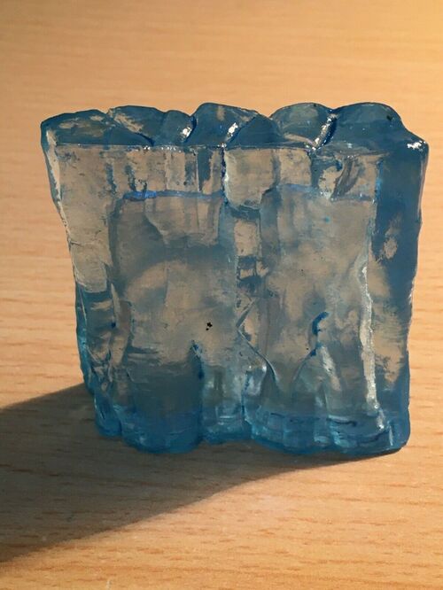 Dungeons & Dragons Spell Effects: Wall of Ice (1 section) fully painted