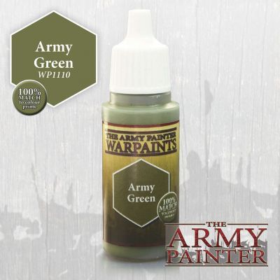 THE ARMY PAINTER - WARPAINTS: ARMY GREEN