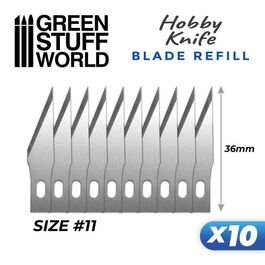 Set 10x Hojas Recambio Cutter Modelismo Set 10x Hojas Recambio Cutter Modelismo