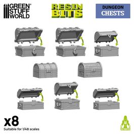 Set impreso en 3D - Cofres Set impreso en 3D - Cofres