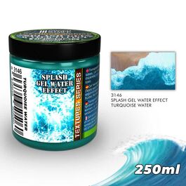 Gel efecto agua - Turquesa 250ml Gel efecto agua - Turquesa 250ml